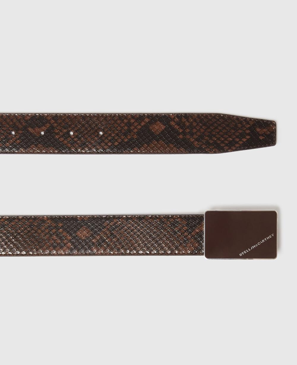 Stella Reversible Snake Double-Faced Belt