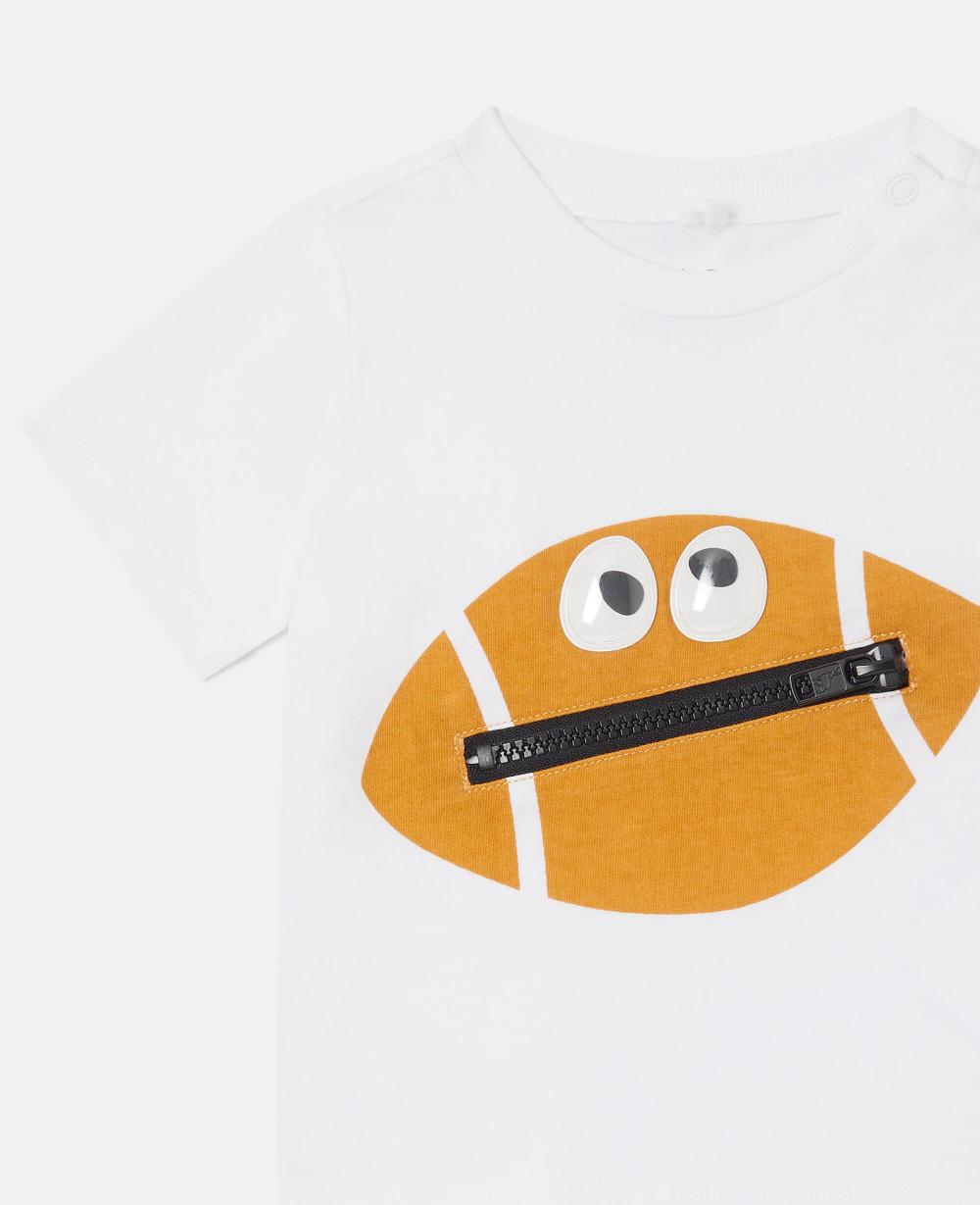 Stella Rugby Ball Character T-Shirt