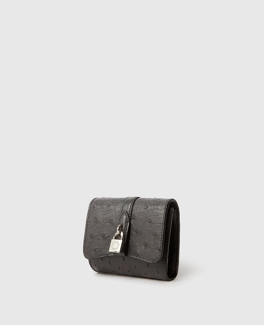 Stella Ryder Ostrich Bi-Fold Wallet