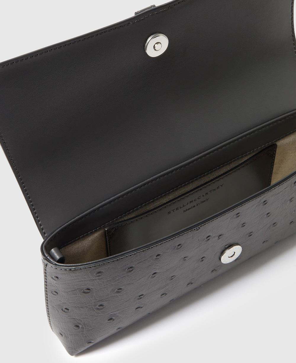 Stella Ryder Ostrich Pochette Shoulder Bag