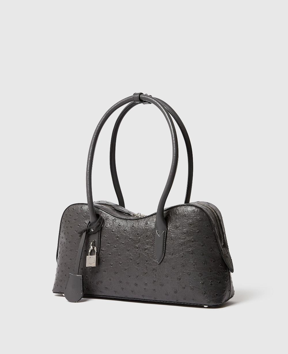 Stella Ryder Ostrich Shoulder Bag