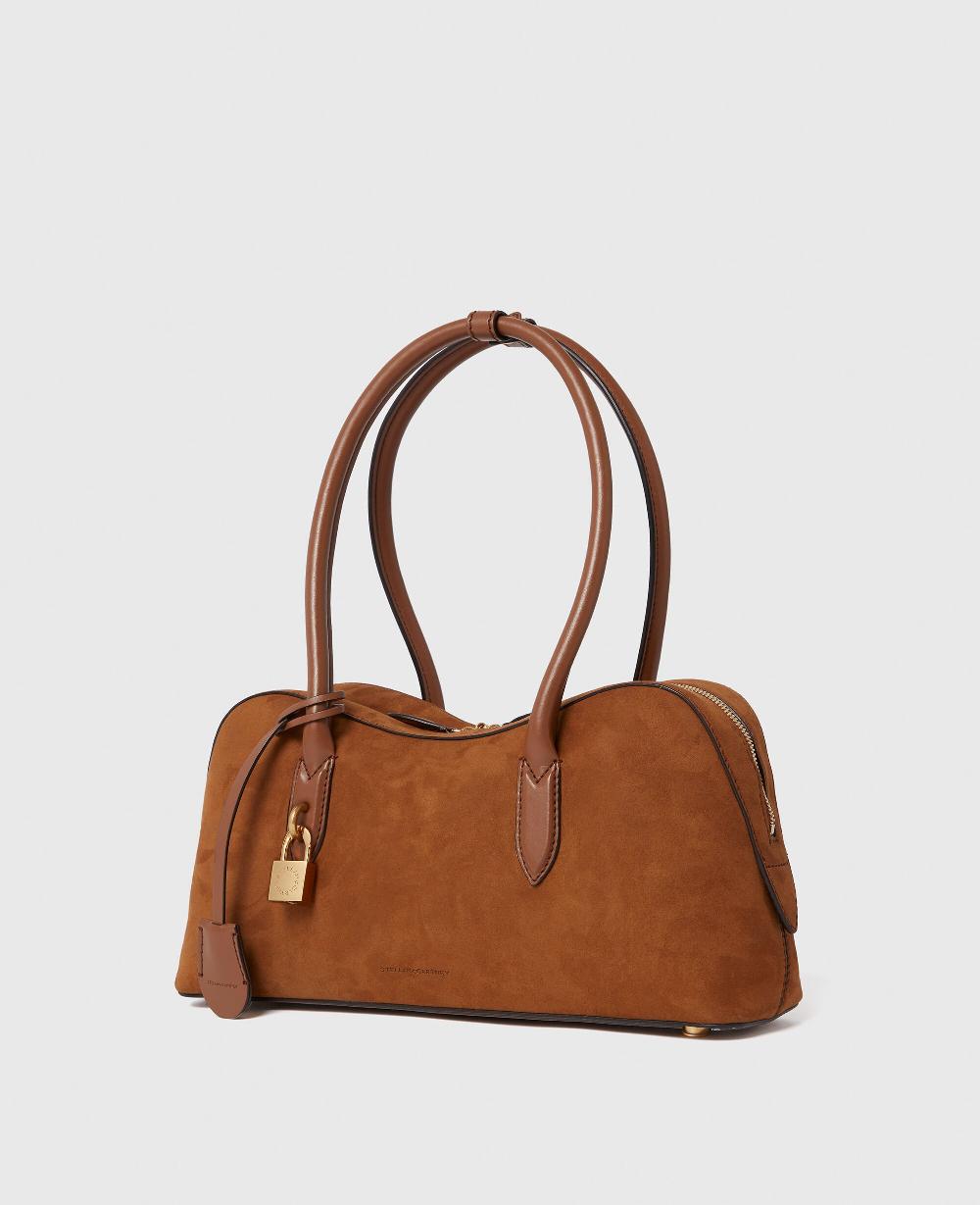 Stella Ryder Suede Shoulder Bag