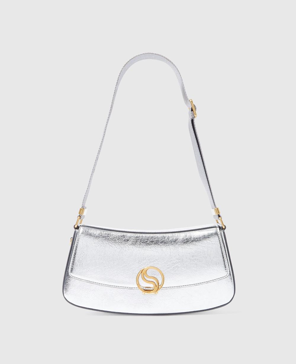 stella S-Wave Metallic Shoulder Bag