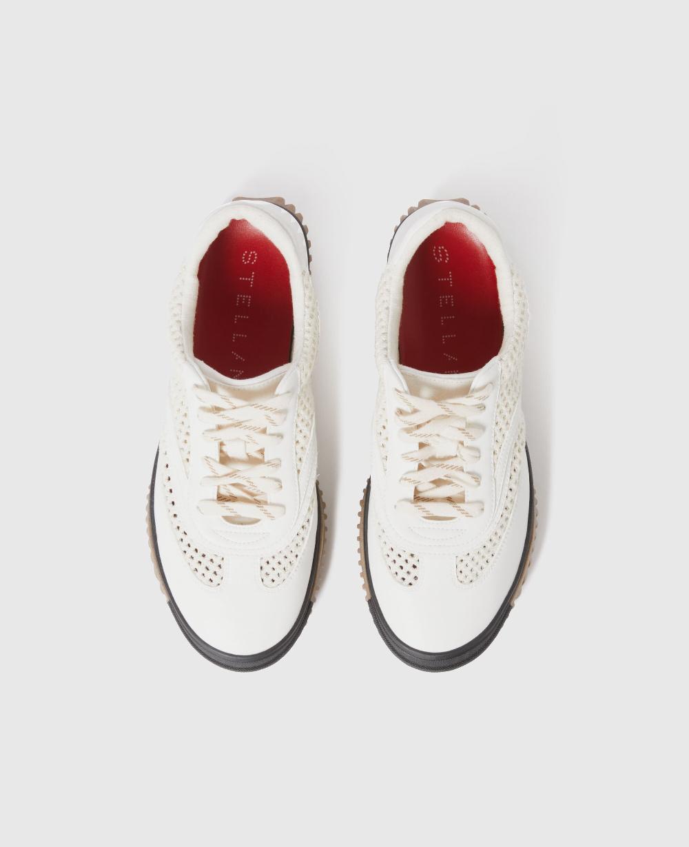 Stella S-Wave Sport Mesh Paneled Sneakers