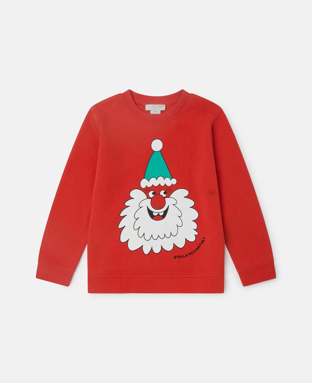 stella Santa Graphic Crewneck Sweatshirt