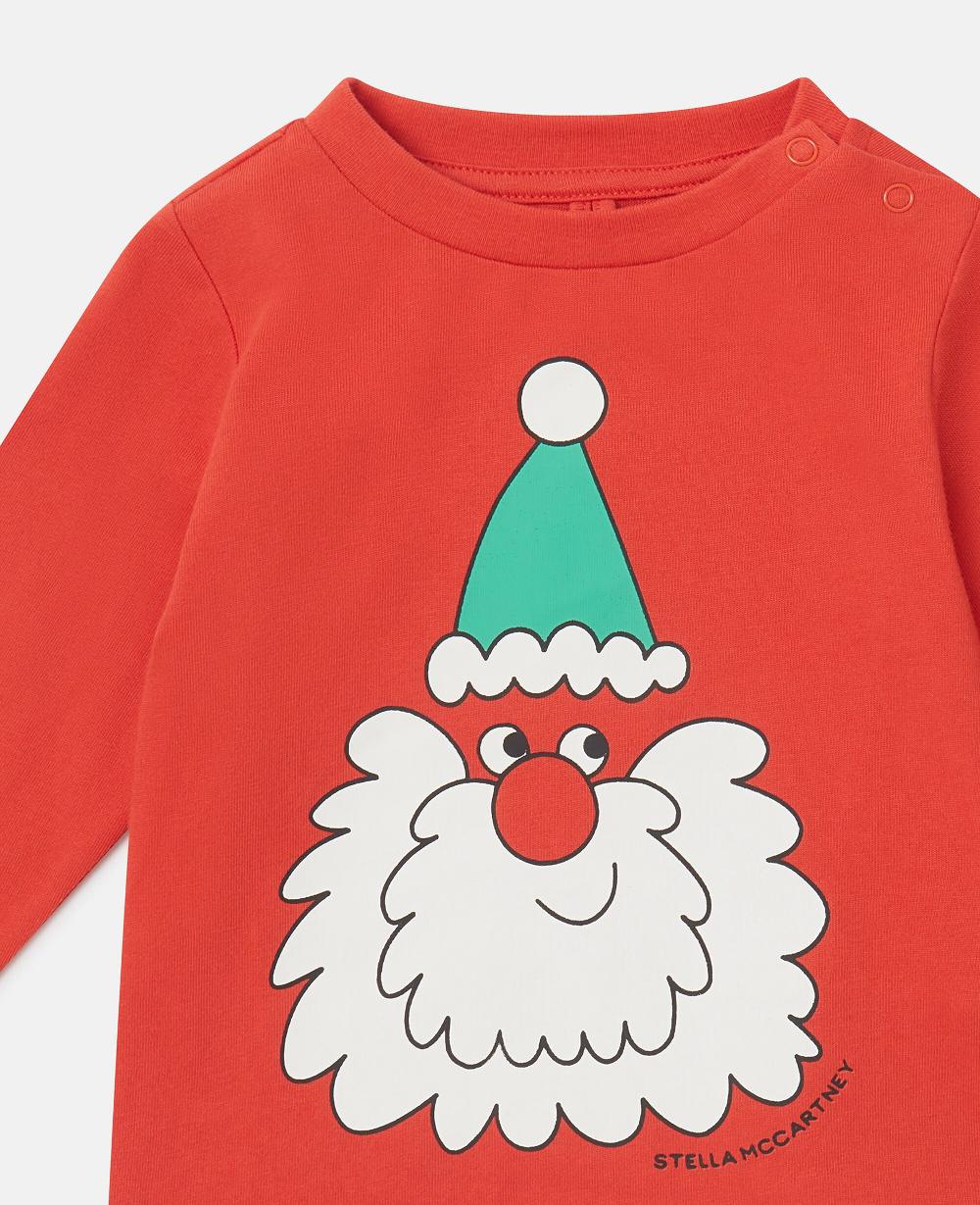 Stella Santa Graphic Long-Sleeve Top