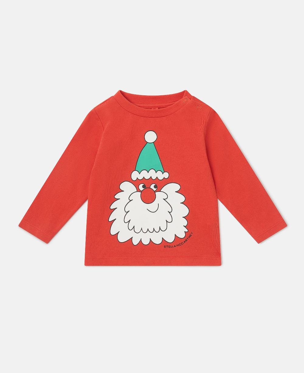 stella Santa Graphic Long-Sleeve Top