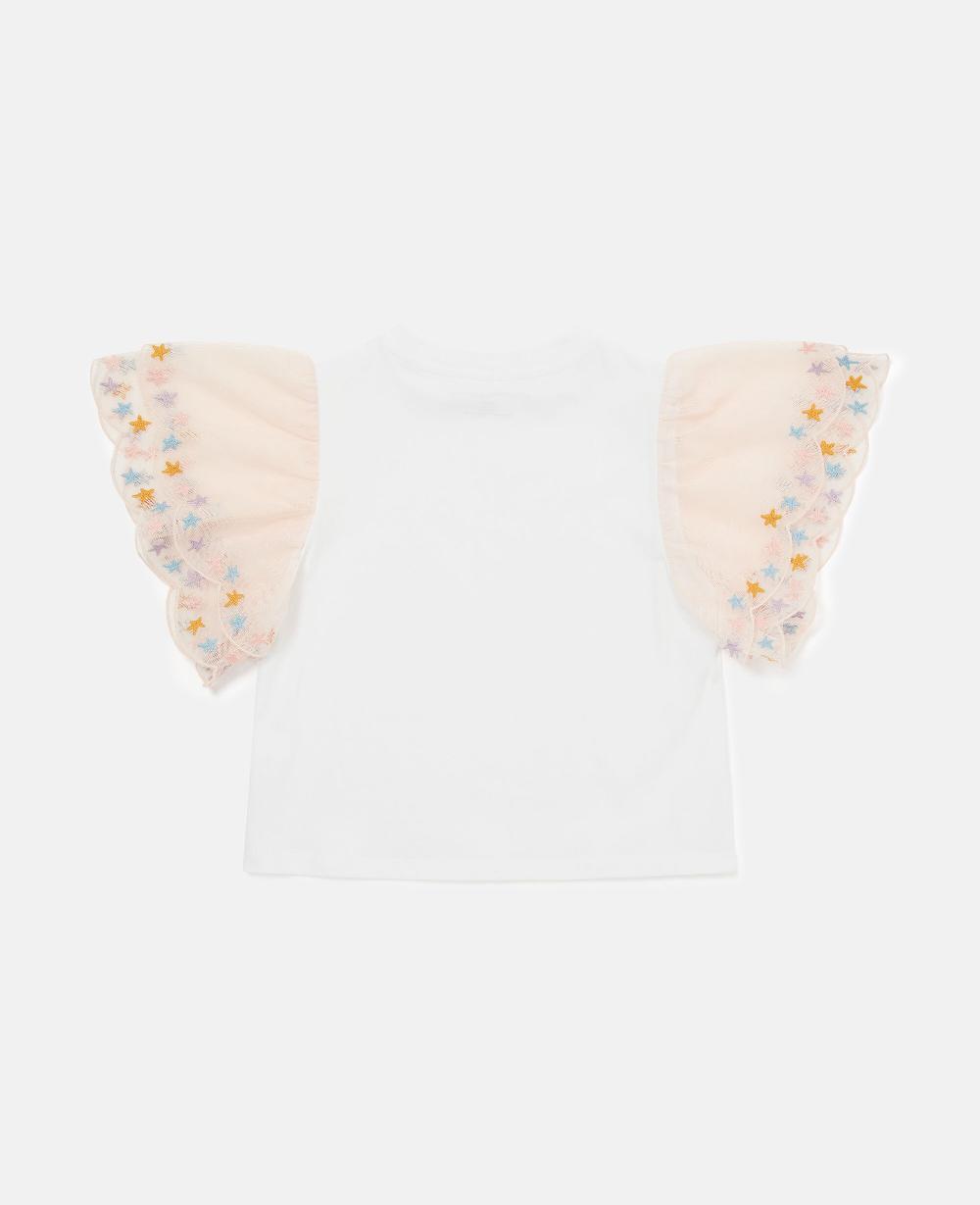 Stella Scallop Trim Sleeve T-Shirt