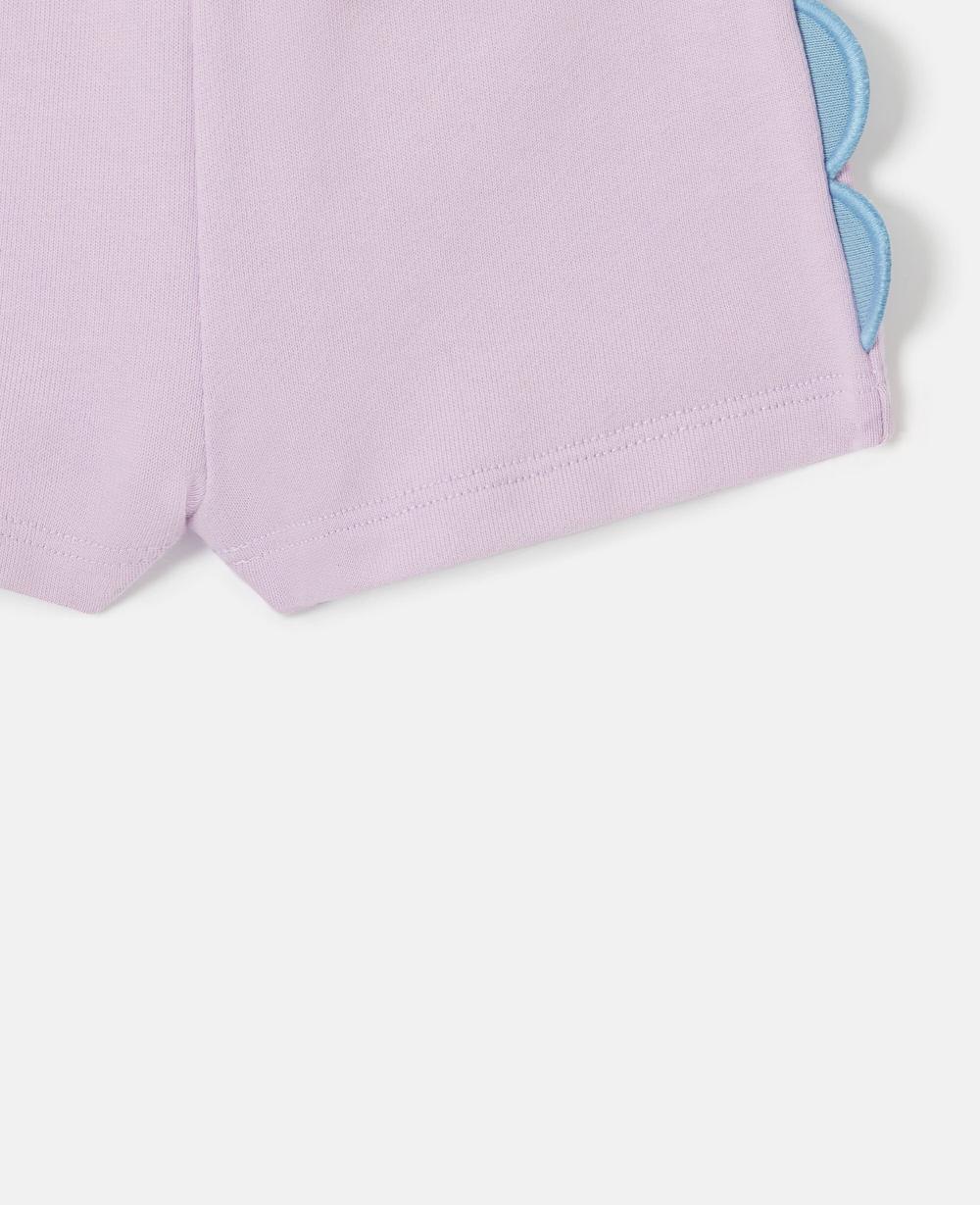 Stella Scallop Trim Sweat Shorts