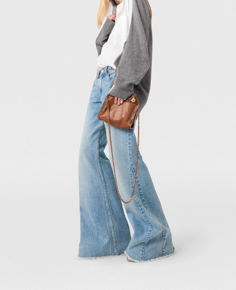 Stella Shirting Details Long Sleeve Sweater