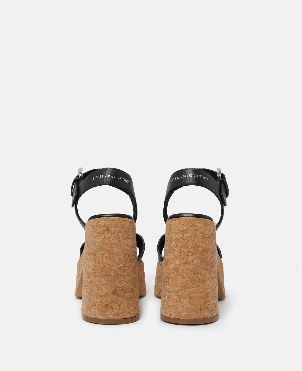 Stella Skyla Buckled Platform Sandals