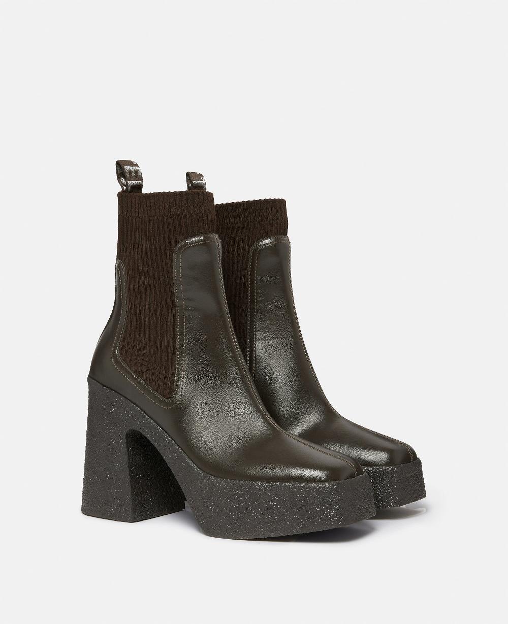 Stella Skyla Heeled Sock Boots