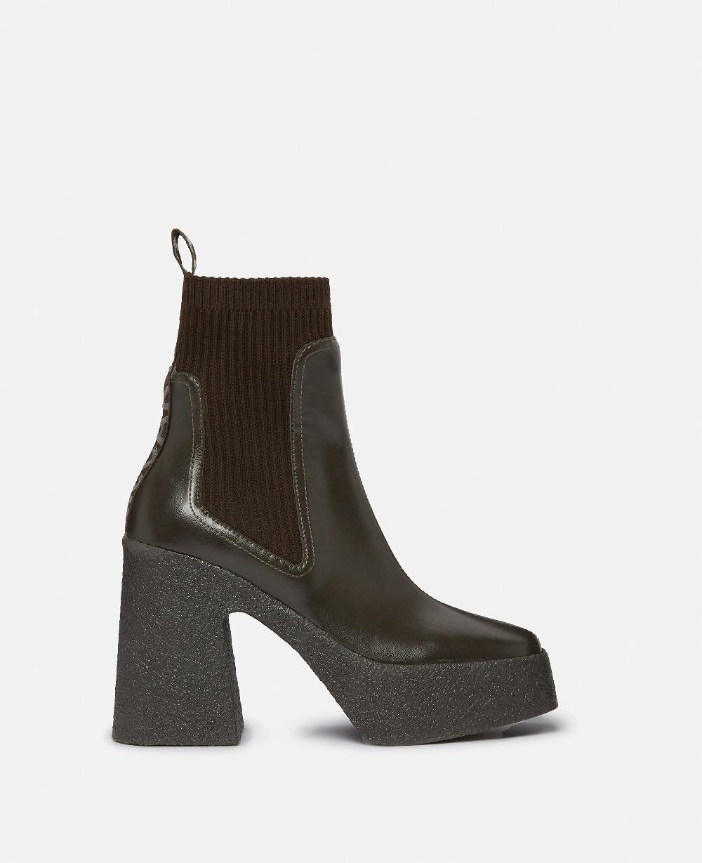stella Skyla Heeled Sock Boots