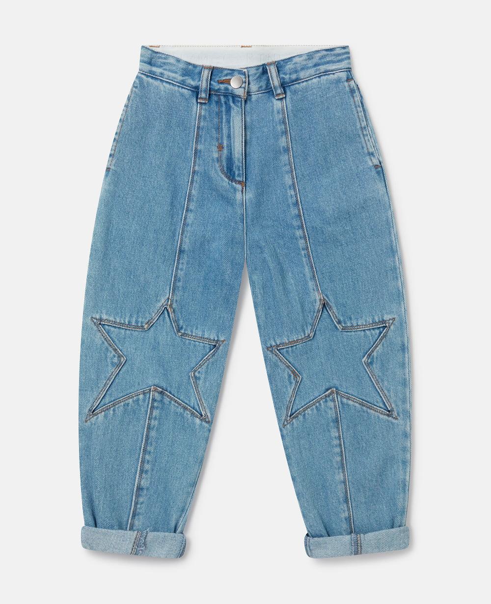 stella Slim-Leg Denim Jeans
