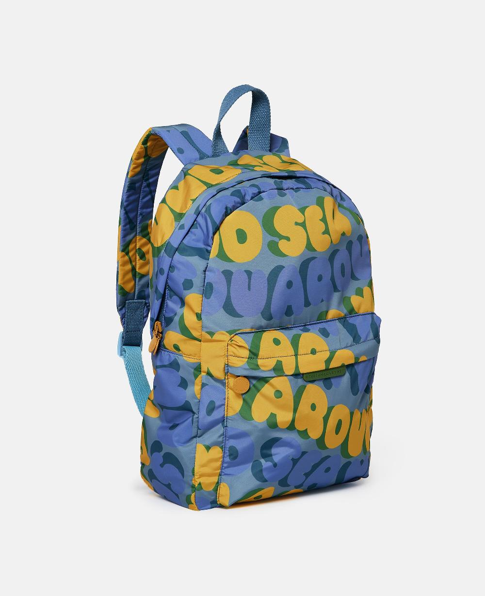 Stella Slogan Graphic Backpack