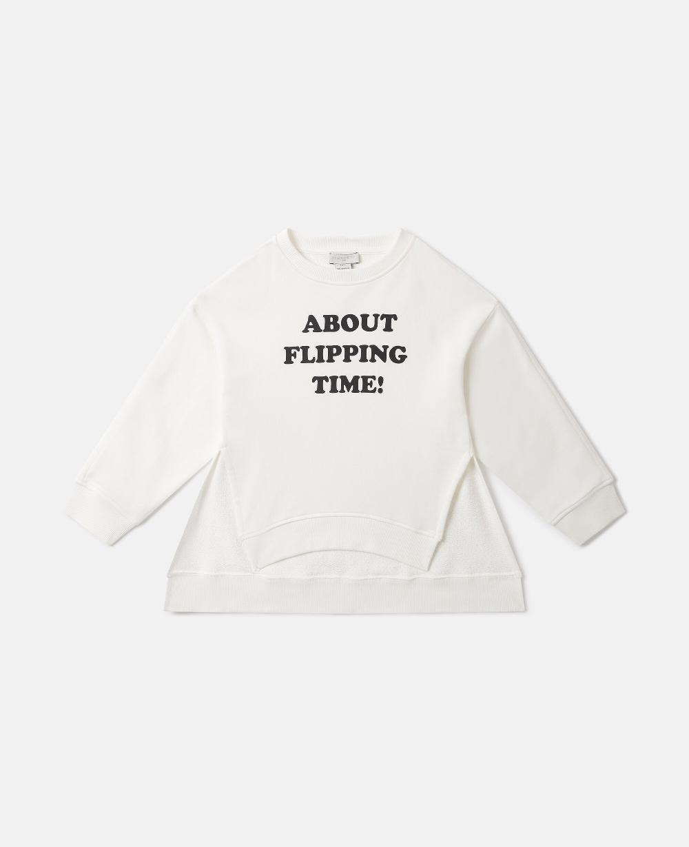 stella Slogan Print Sweatshirt