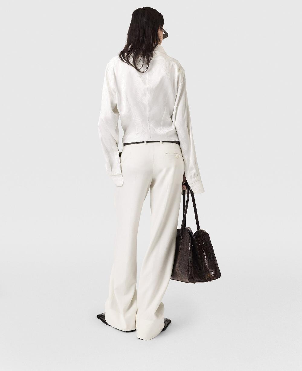 Stella Snake Print Long-Sleeve Shirt