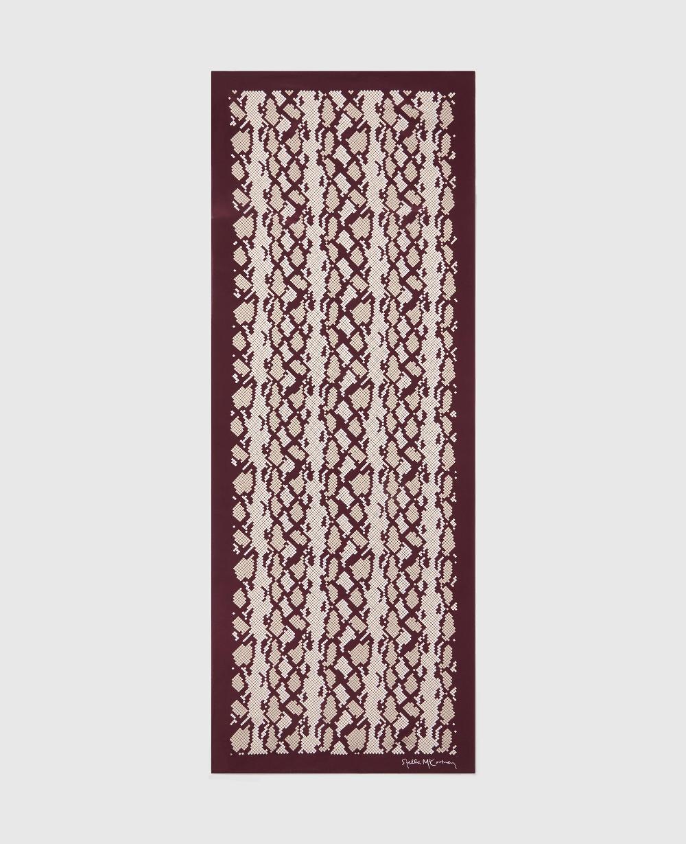 stella Snake Print Square Scarf