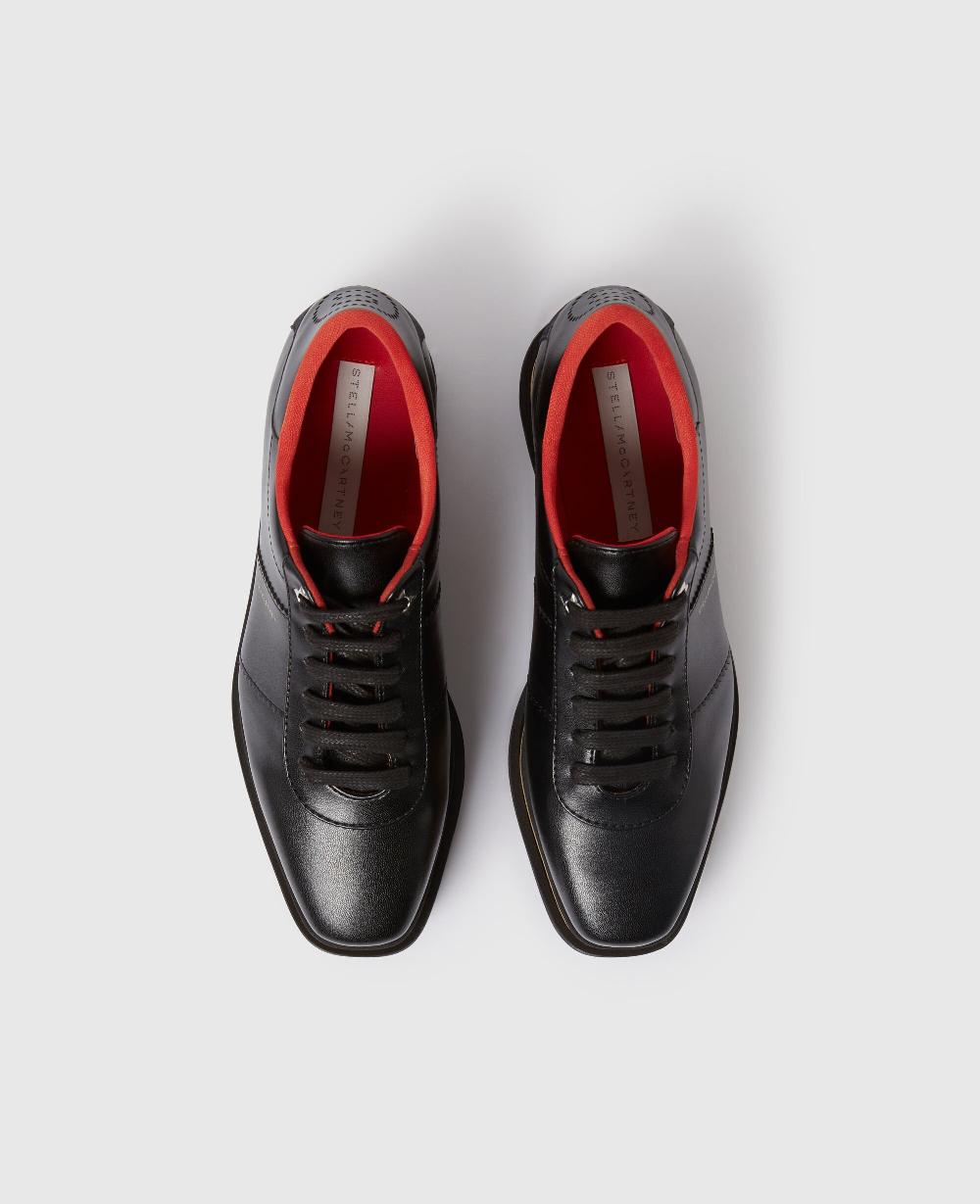 Stella Sneak-Elyse Platform Lace-Up Sneakers