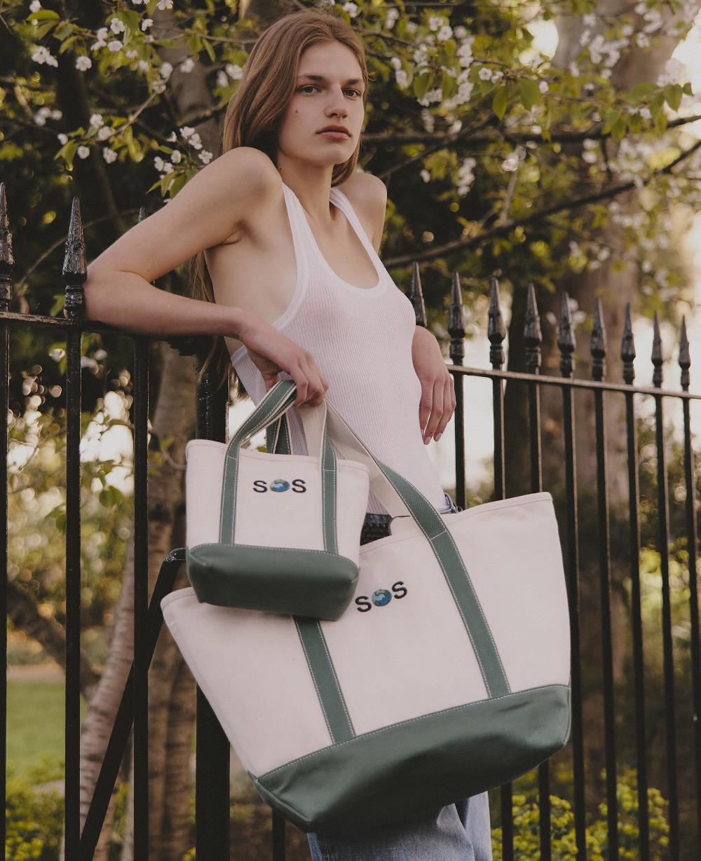 Stella SOS Embroidered Large Tote Bag