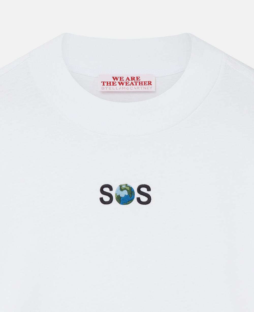 Stella SOS Embroidered Long-Sleeve T-Shirt