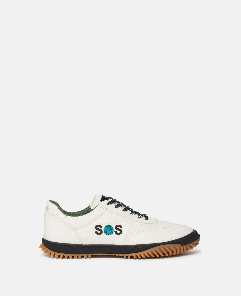 stella SOS Embroidered S-Wave Sport Trainers