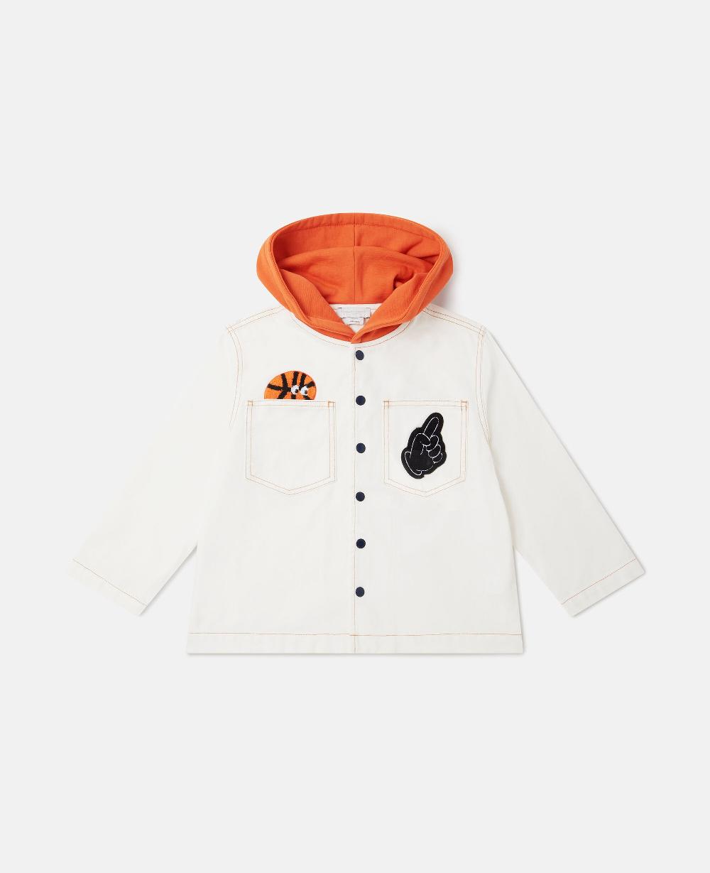 stella Sports Motif Hooded Jacket