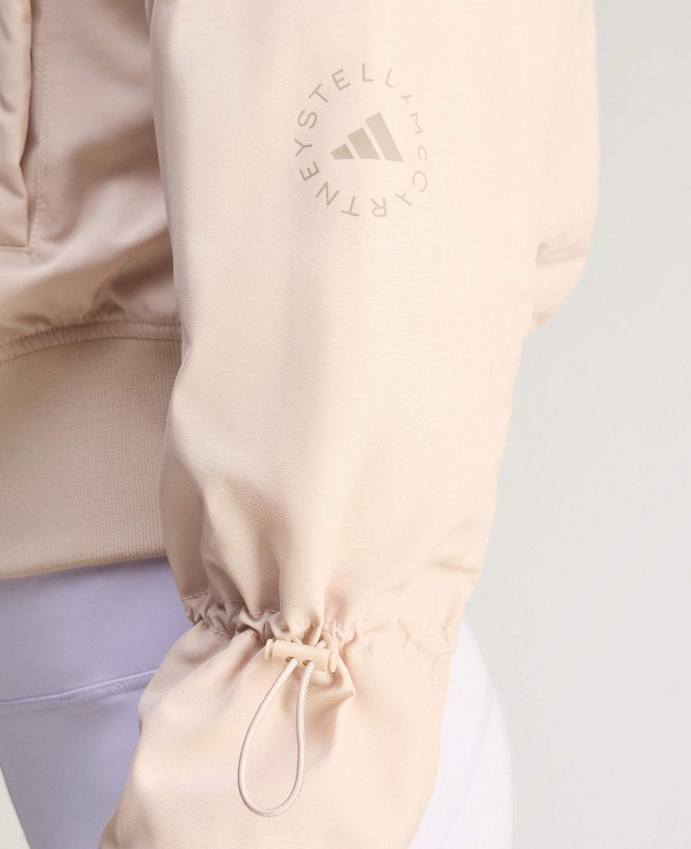 Stella Sportswear Woven Cropped Bomber Jacket