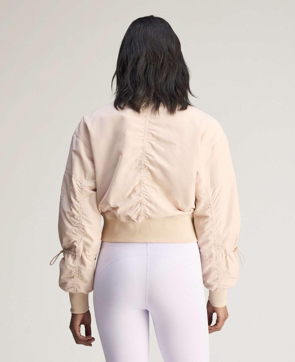 Stella Sportswear Woven Cropped Bomber Jacket