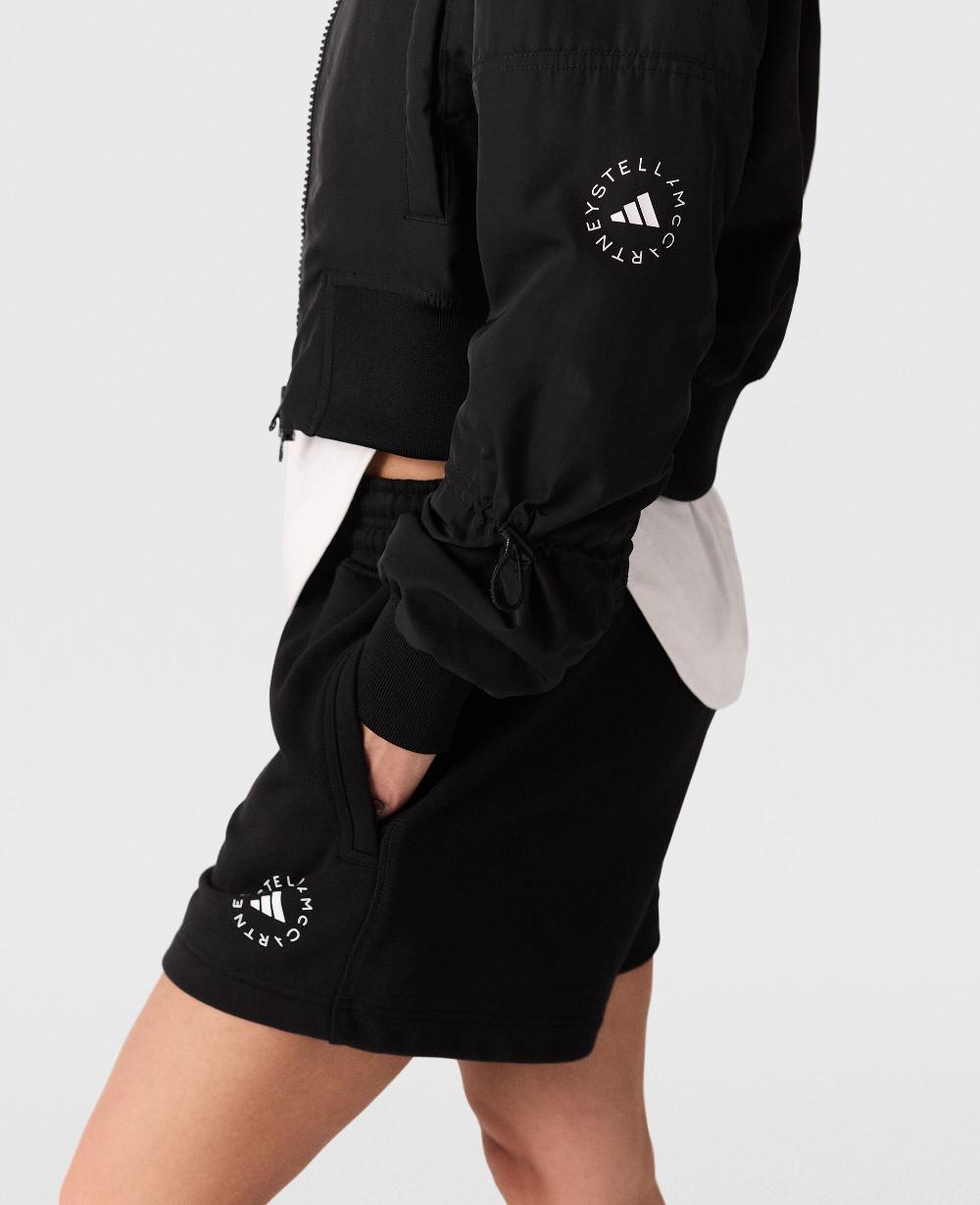 Stella Sportswear Woven Cropped Bomber Jacket