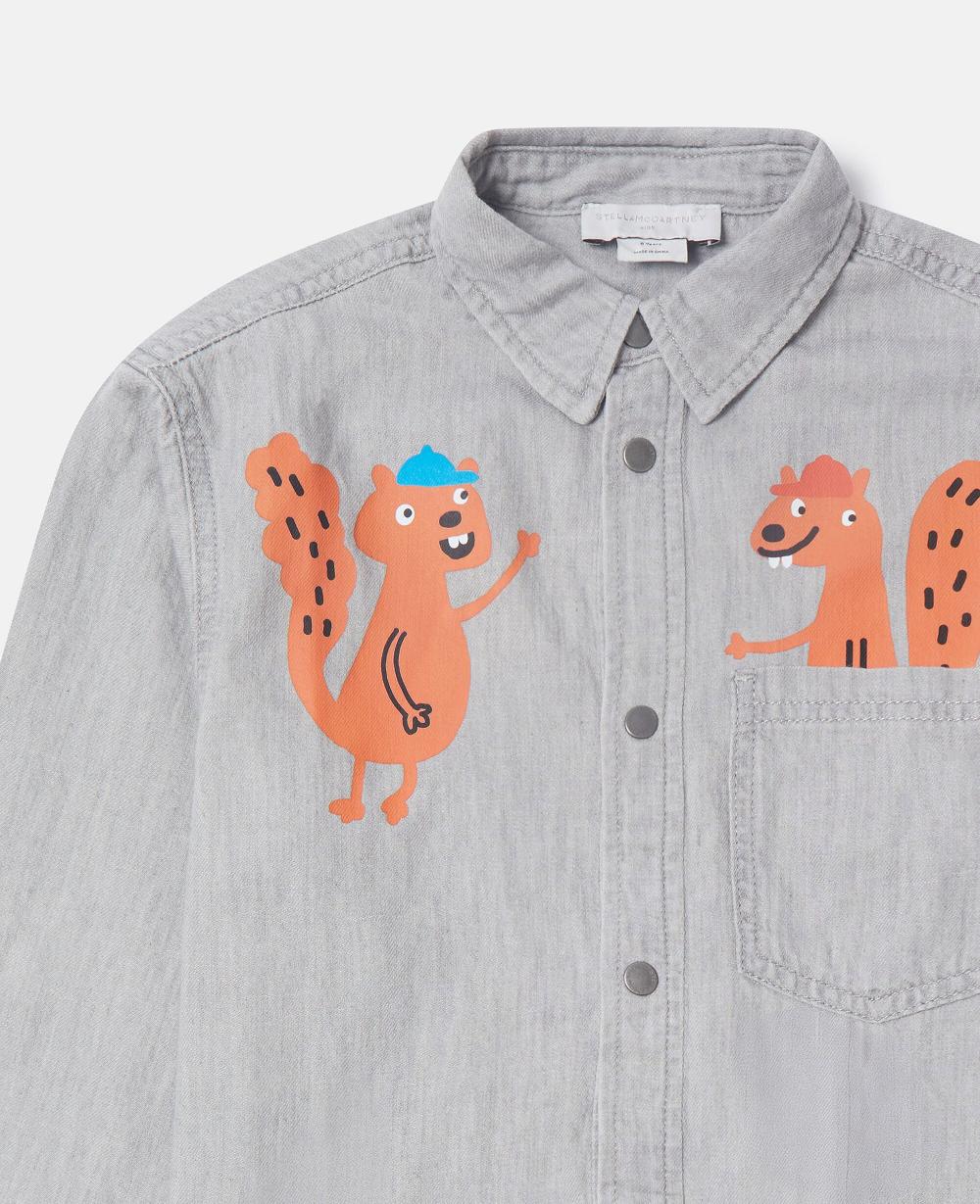 Stella Squirrel Graphic Classic Shirt