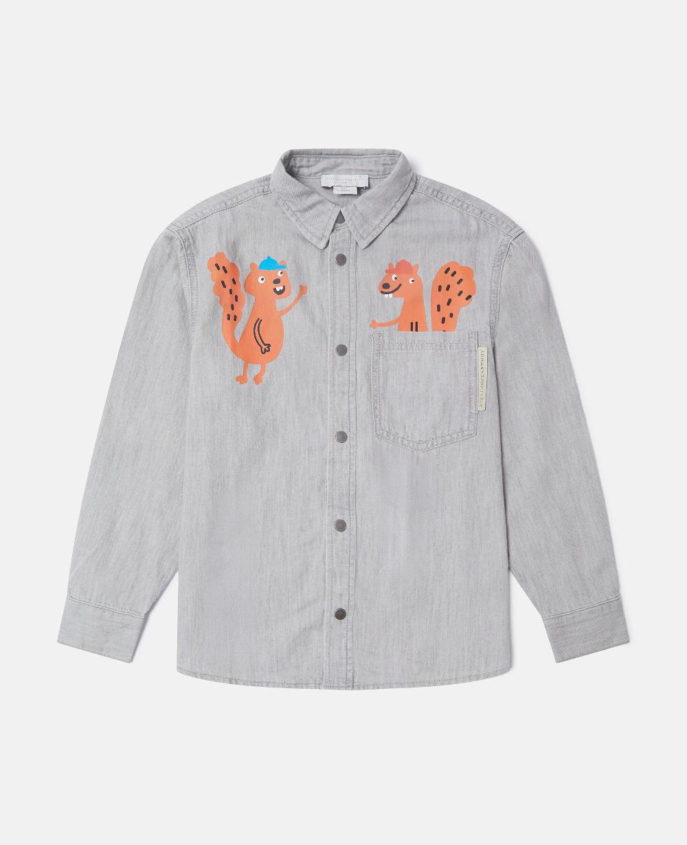 stella Squirrel Graphic Classic Shirt