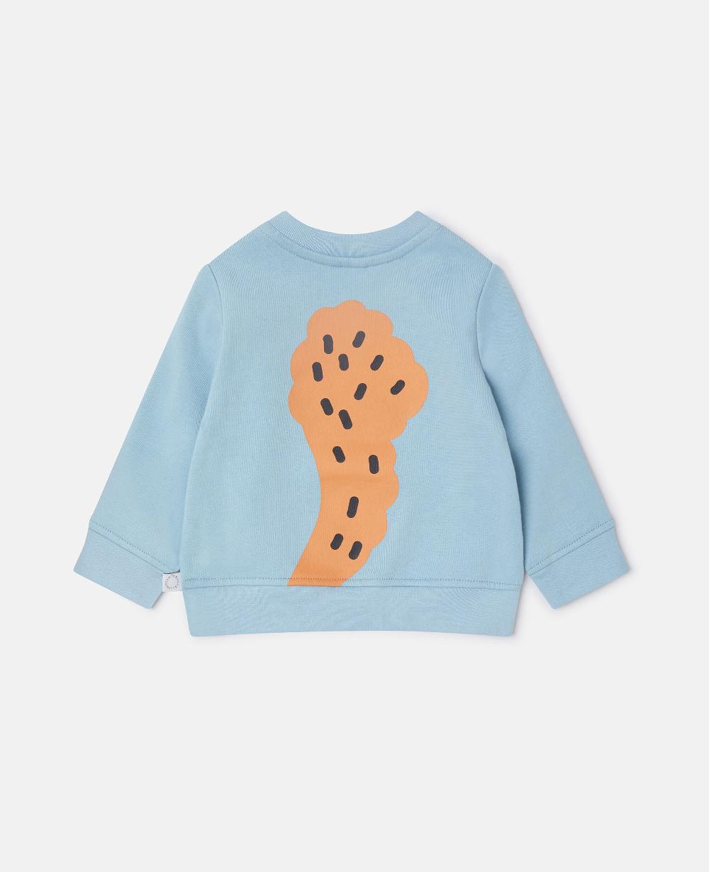Stella Squirrel Graphic Crewneck Sweatshirt