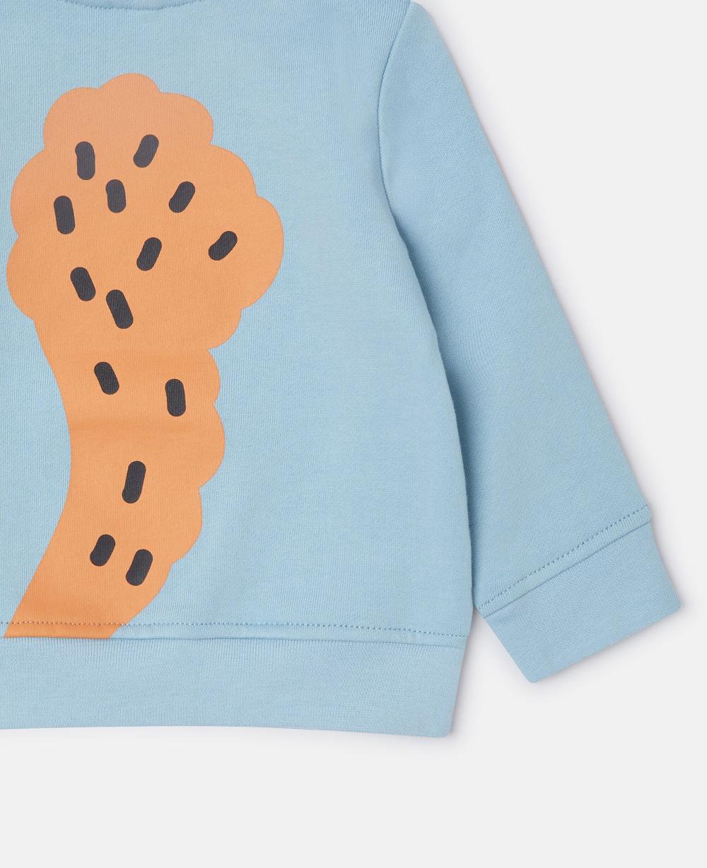 Stella Squirrel Graphic Crewneck Sweatshirt