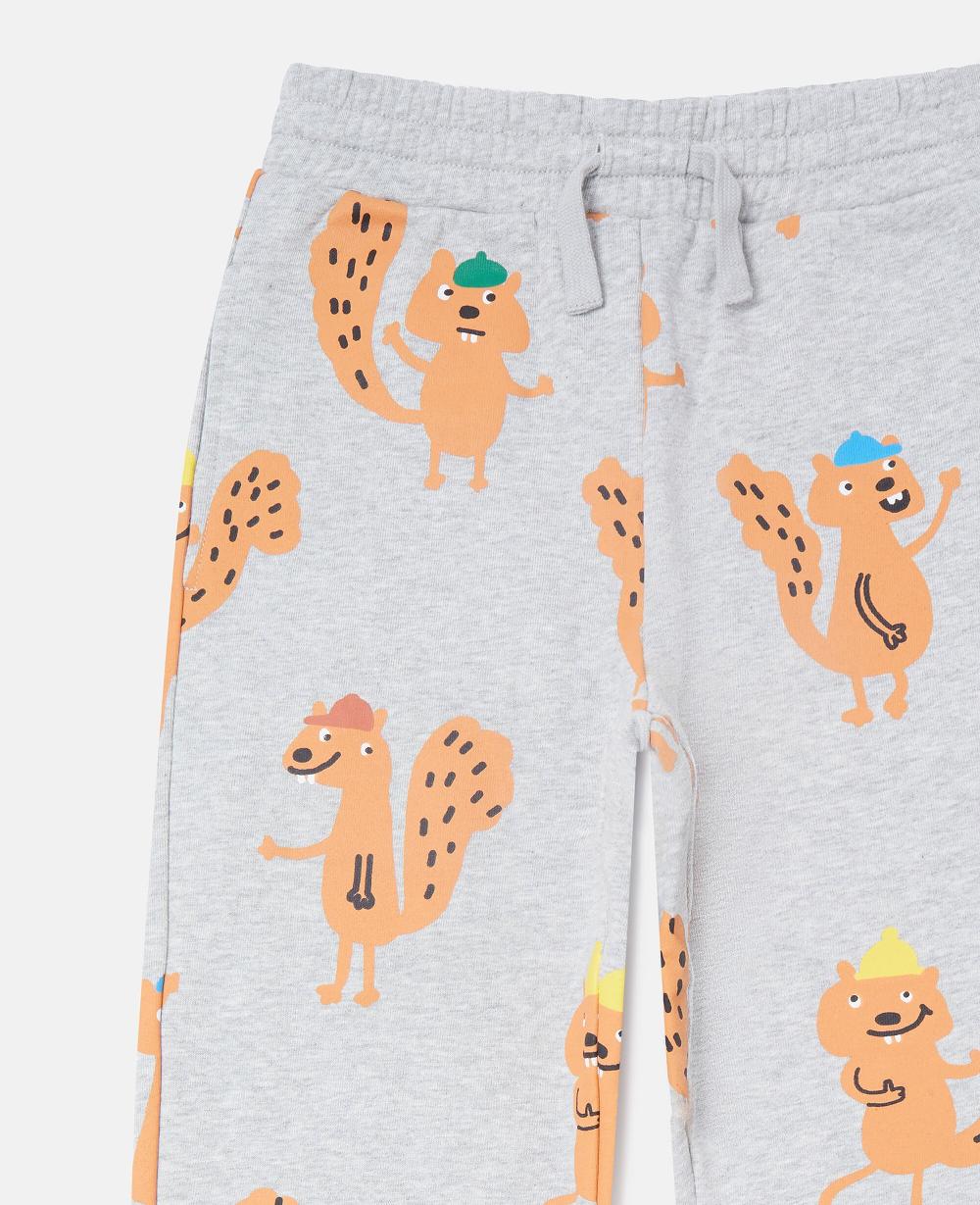 Stella Squirrel Graphic Drawstring Sweatpants