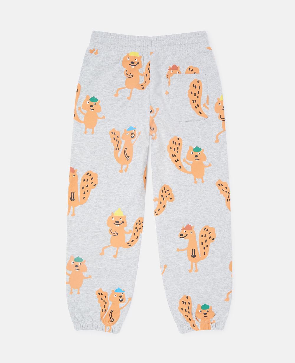Stella Squirrel Graphic Drawstring Sweatpants