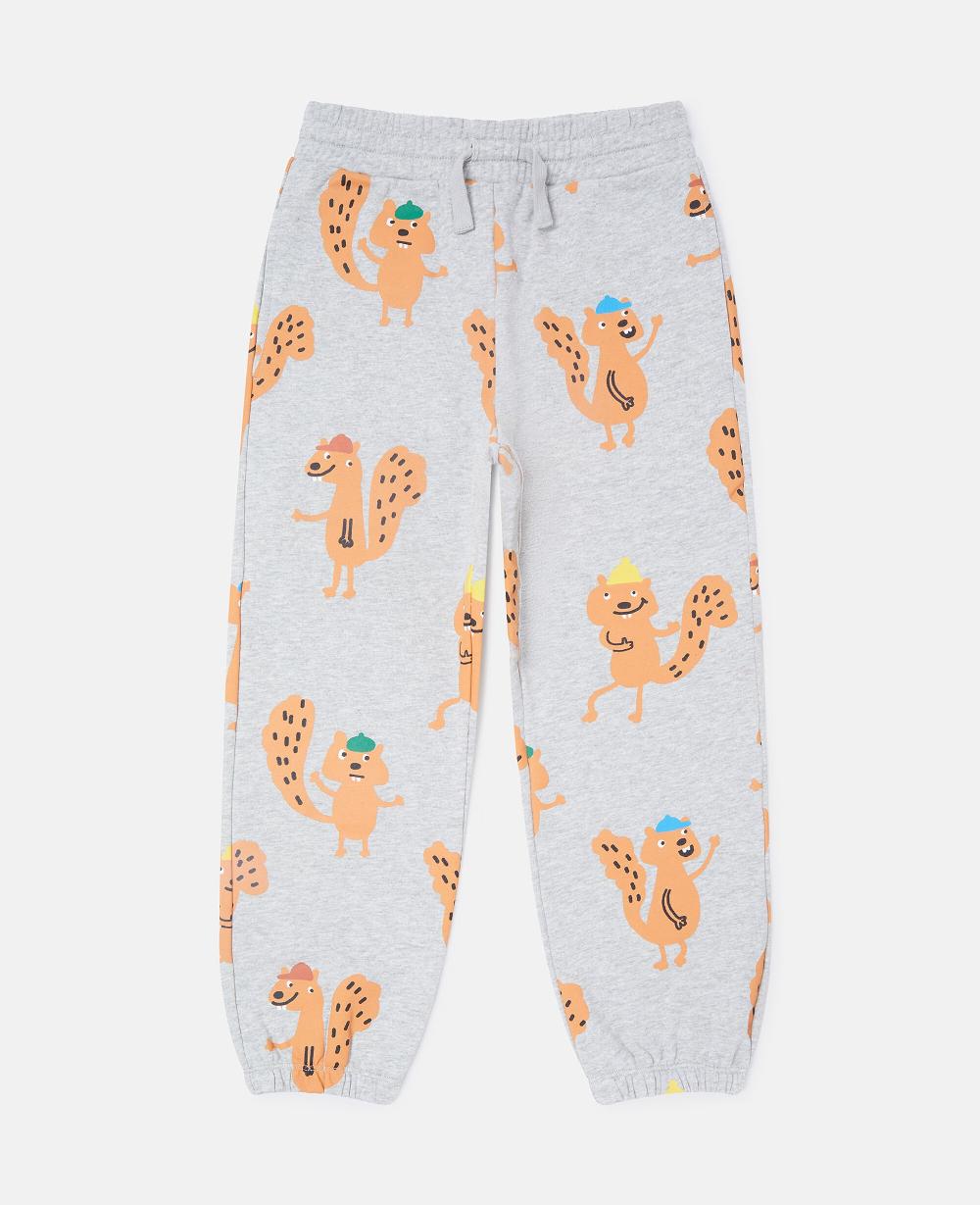 stella Squirrel Graphic Drawstring Sweatpants