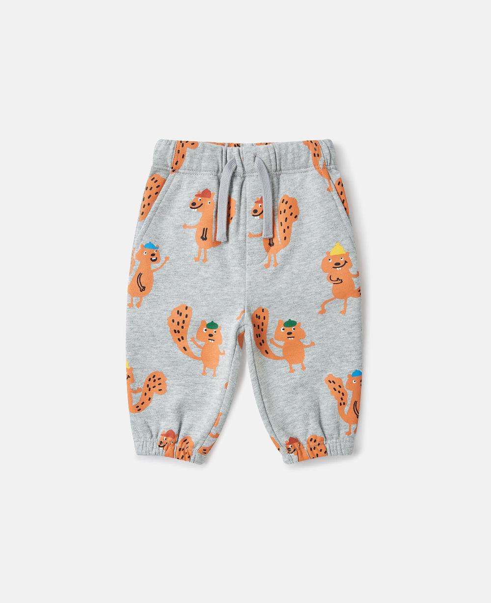 stella Squirrel Graphic Drawstring Sweatpants