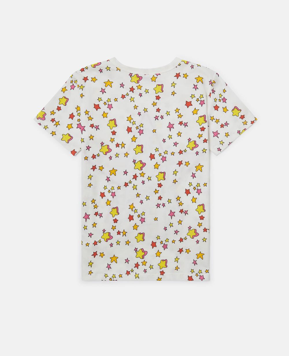 Stella Star Graphic Fringed T-Shirt