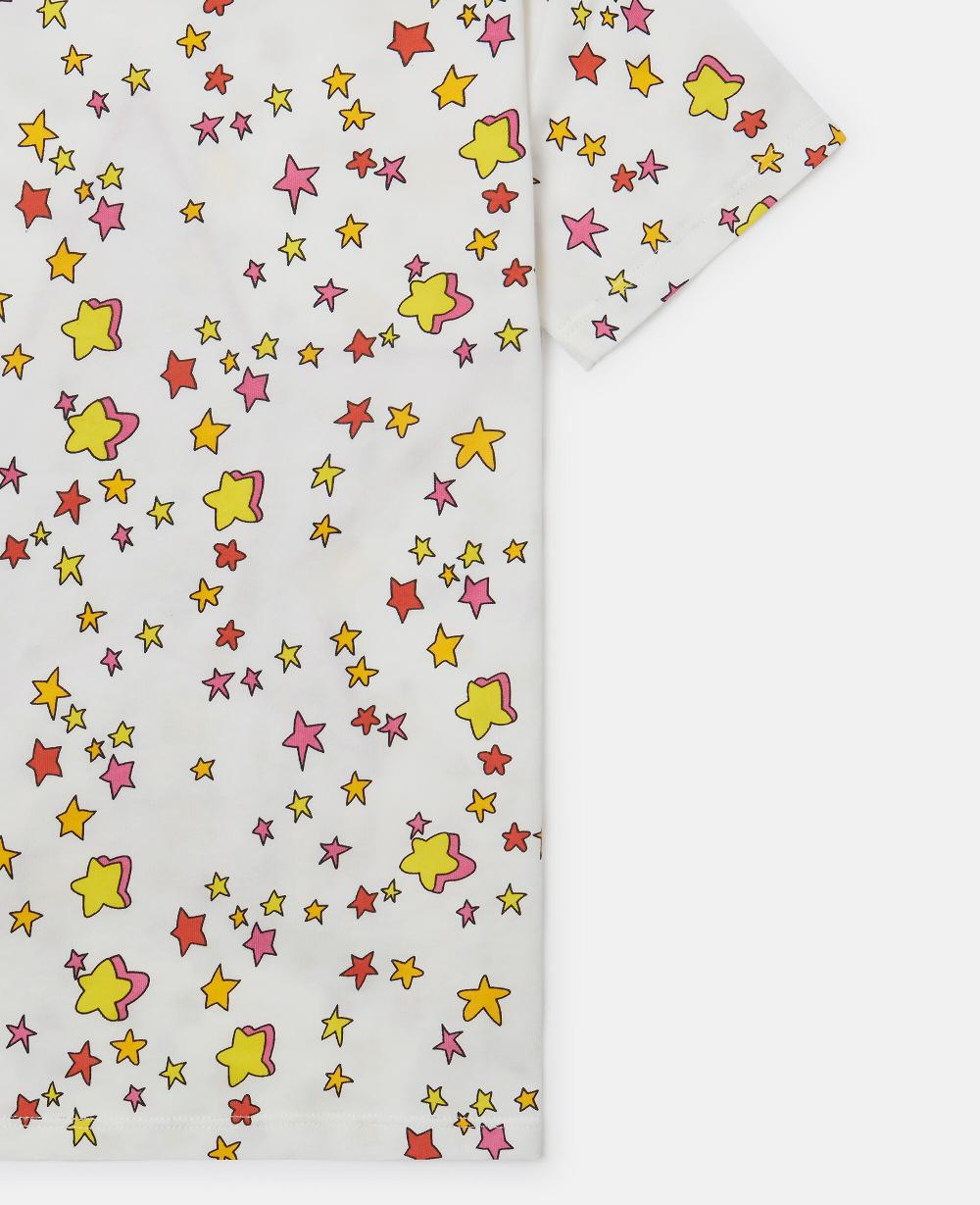 Stella Star Graphic Fringed T-Shirt