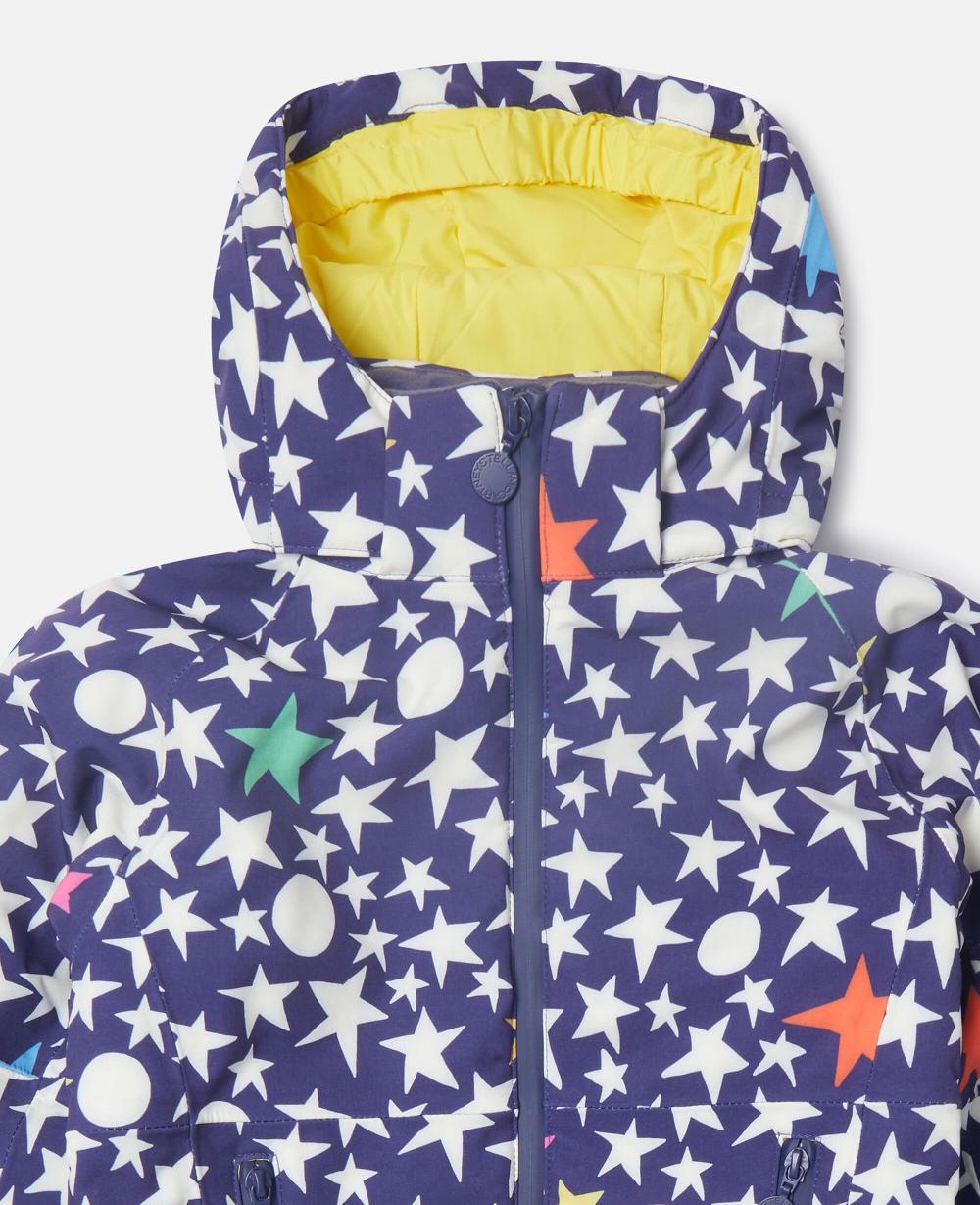 Stella Star Print Hooded Ski Jacket