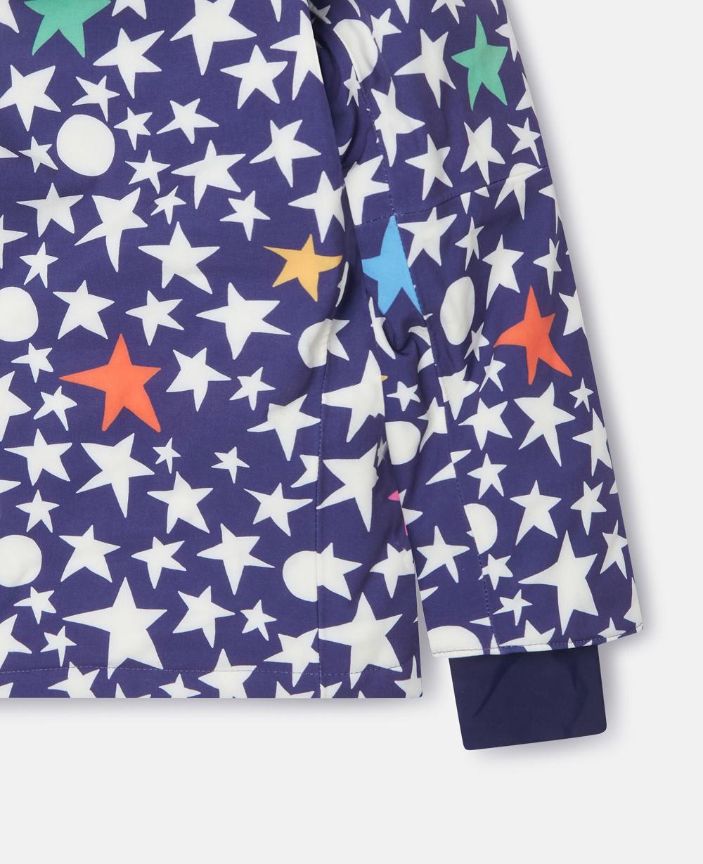 Stella Star Print Hooded Ski Jacket