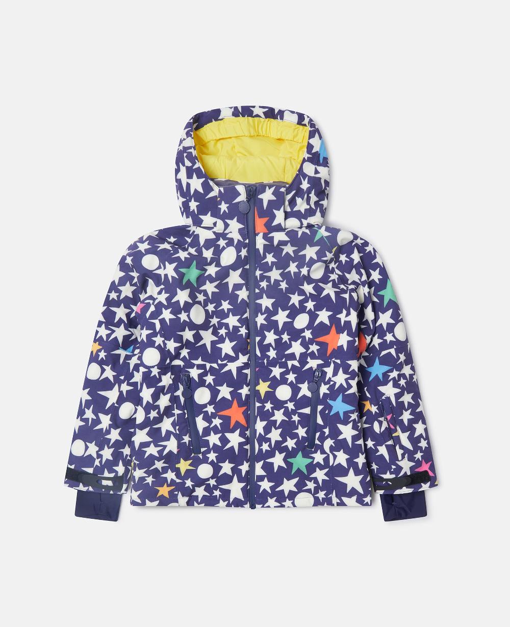 stella Star Print Hooded Ski Jacket