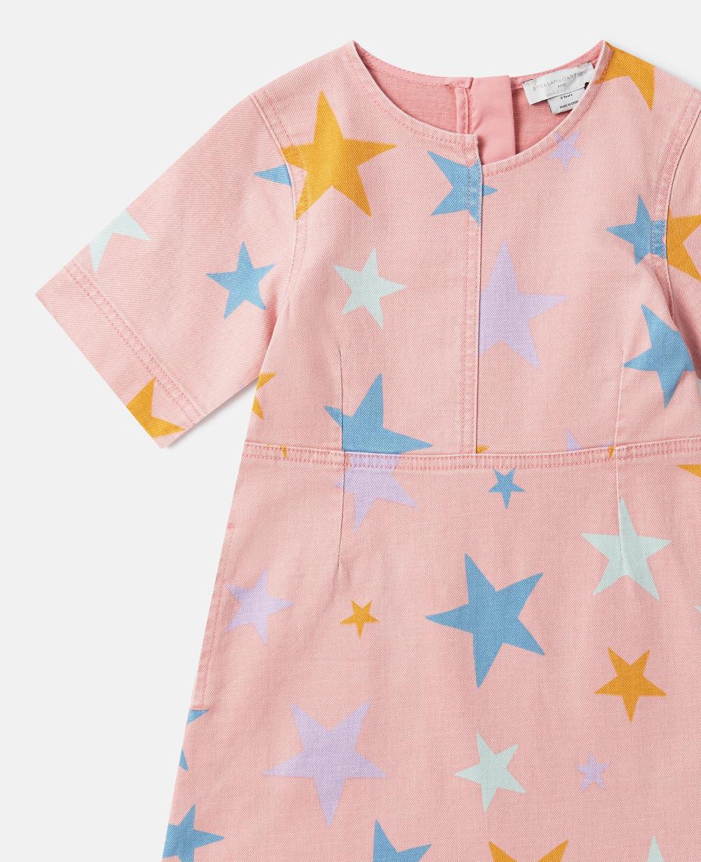 Stella Star Print Jersey Dress