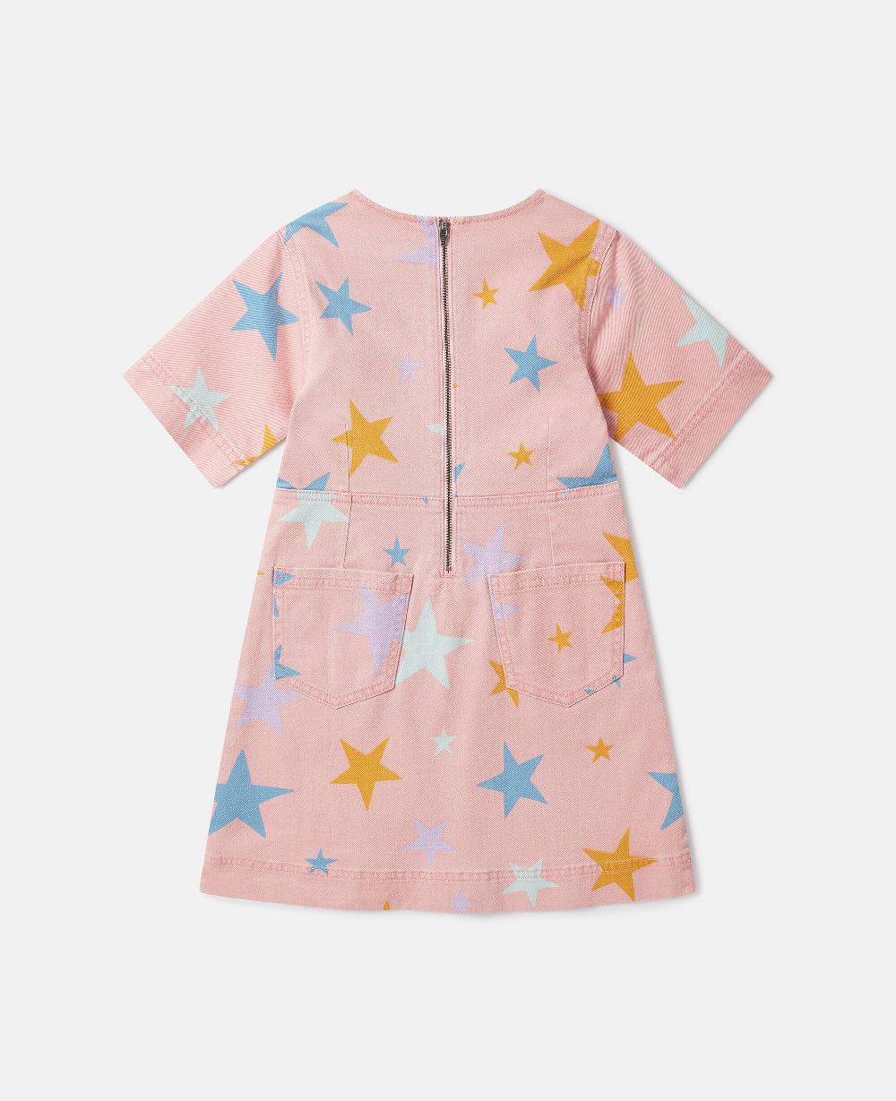 Stella Star Print Jersey Dress