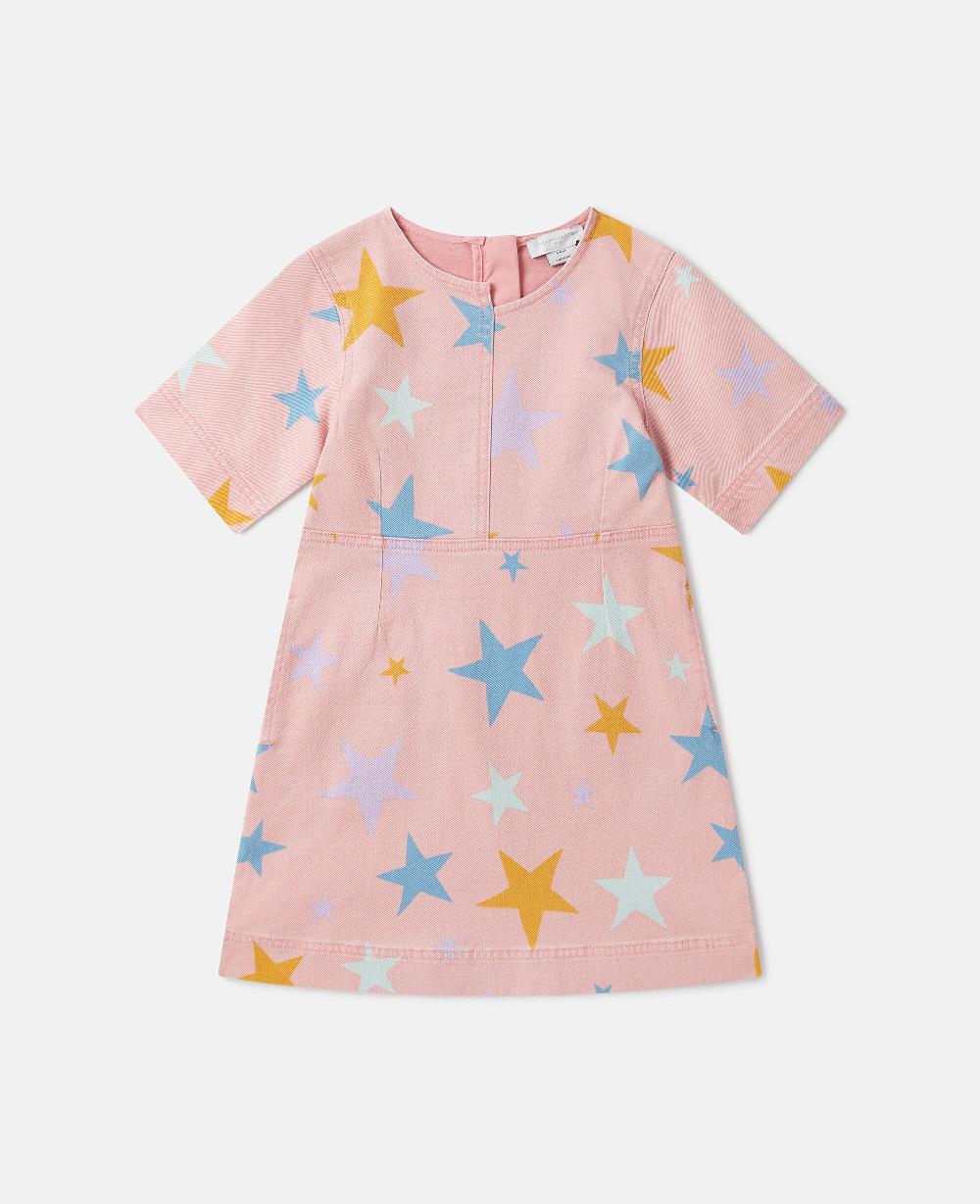 stella Star Print Jersey Dress
