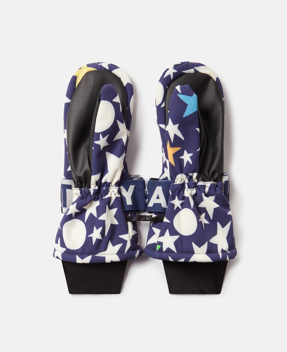 Stella Star Print Ski Gloves