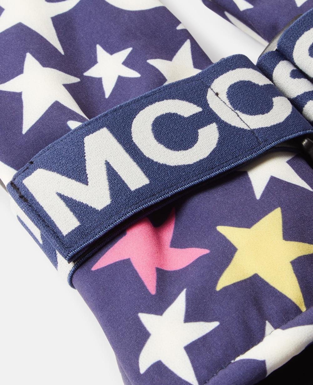 Stella Star Print Ski Gloves