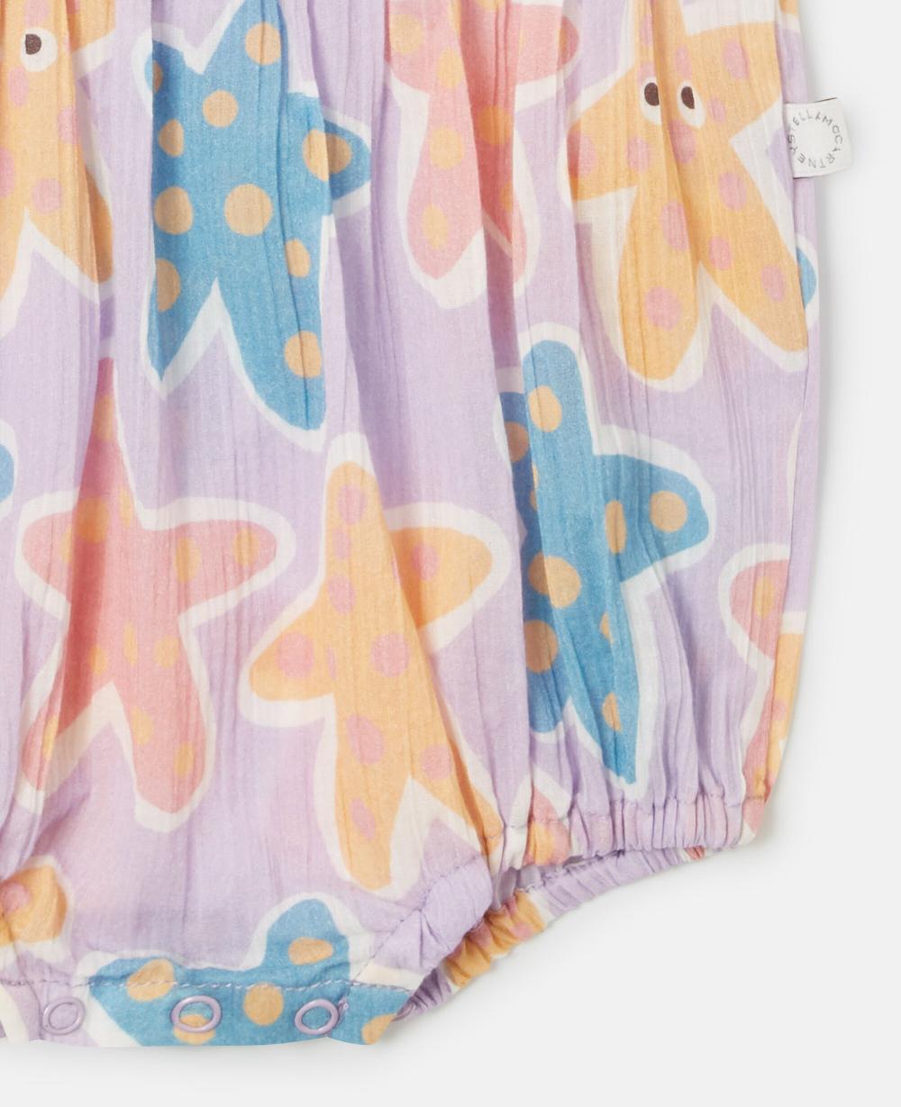 Stella Starfish Print Cotton Romper