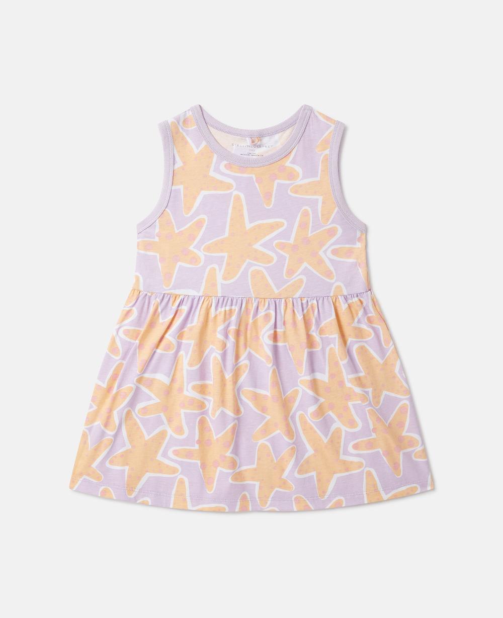 stella Starfish Print Sleeveless Dress